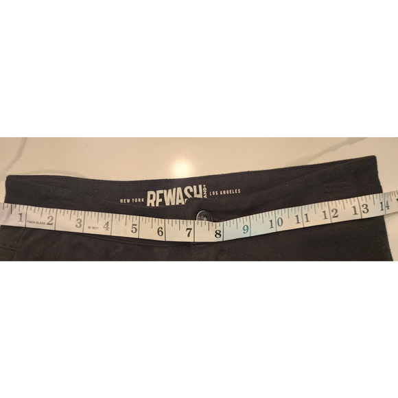 Rewash High Rise Black Skinny Stretch Pants Women's Juniors 9 - Picture 8 of 9
